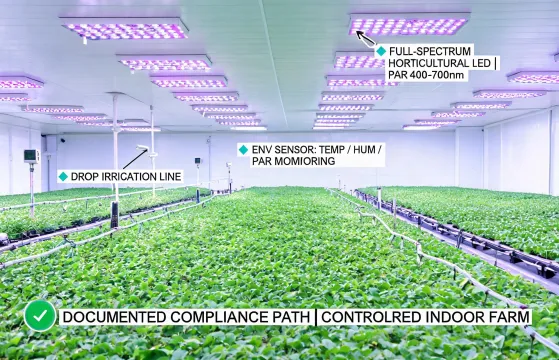 Documented compliance path